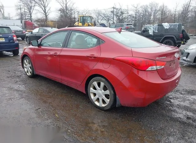 KMHDH4AE6DU519754 2013 2013 Hyundai Elantra- Limited 3