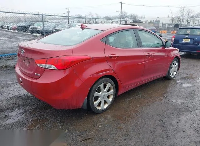 KMHDH4AE6DU519754 2013 2013 Hyundai Elantra- Limited 4