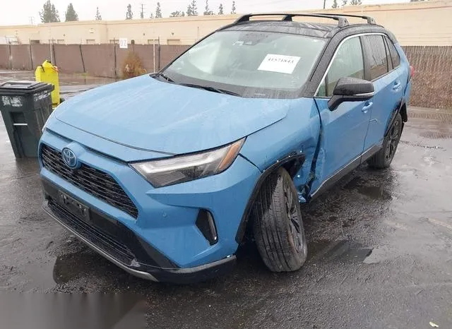 4T3E6RFV2NU086832 2022 2022 Toyota RAV4- Hybrid Xse 2