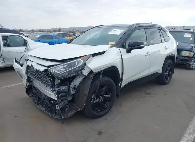 JTMEWRFVXLD526371 2020 2020 Toyota RAV4- Hybrid Xse 2