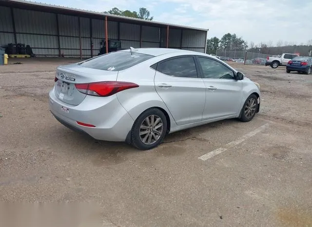 KMHDH4AE0FU323232 2015 2015 Hyundai Elantra- SE 4