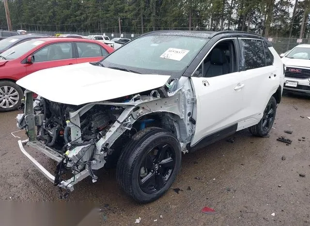 2T3EWRFV5LW083792 2020 2020 Toyota RAV4- Hybrid Xse 2