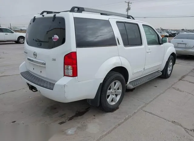 5N1AR18U58C650987 2008 2008 Nissan Pathfinder- SE 4