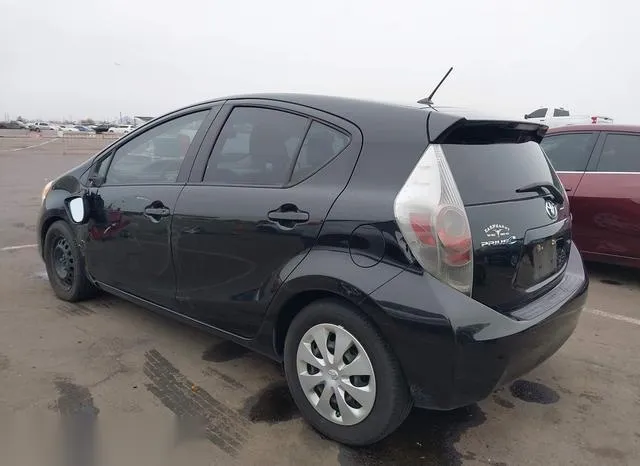 JTDKDTB33C1007349 2012 2012 Toyota Prius- C Two 3