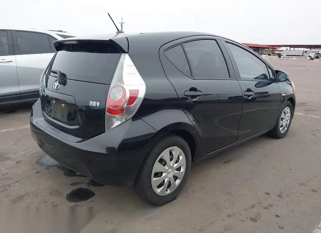 JTDKDTB33C1007349 2012 2012 Toyota Prius- C Two 4