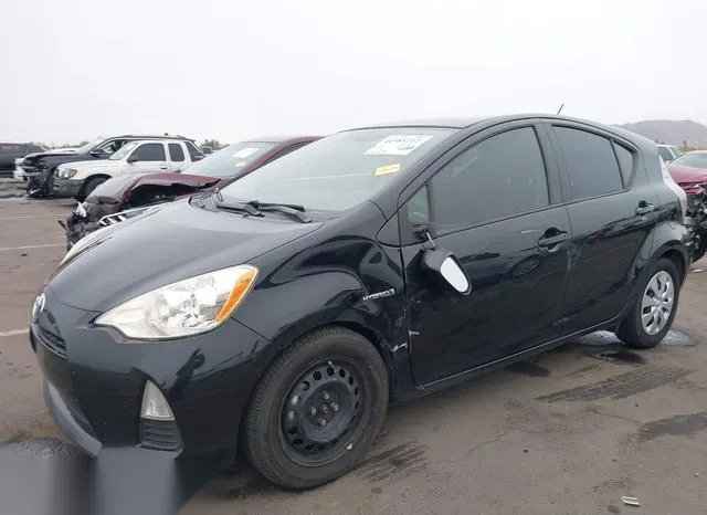 JTDKDTB33C1007349 2012 2012 Toyota Prius- C Two 6