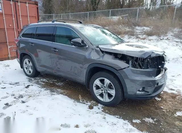 5TDDKRFH8GS352568 2016 2016 Toyota Highlander- Limited V6 1