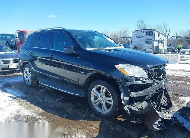 4JGDA5HB9CA025524 2012 2012 Mercedes-Benz ML 350- 4Matic 1