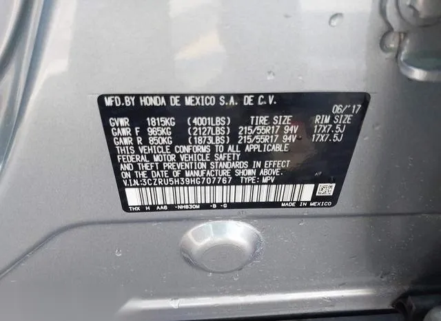 3CZRU5H39HG707767 2017 2017 Honda HR-V- LX 9