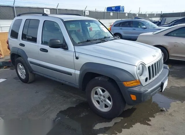 1J4GK48K07W637381 2007 2007 Jeep Liberty- Sport 1