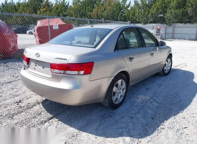 5NPET46CX7H258173 2007 2007 Hyundai Sonata- Gls 4