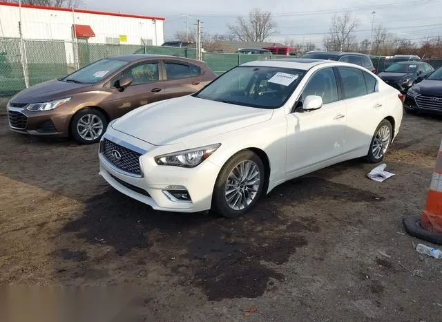 JN1EV7BR1MM750164 2021 2021 Infiniti Q50- Luxe Awd 2