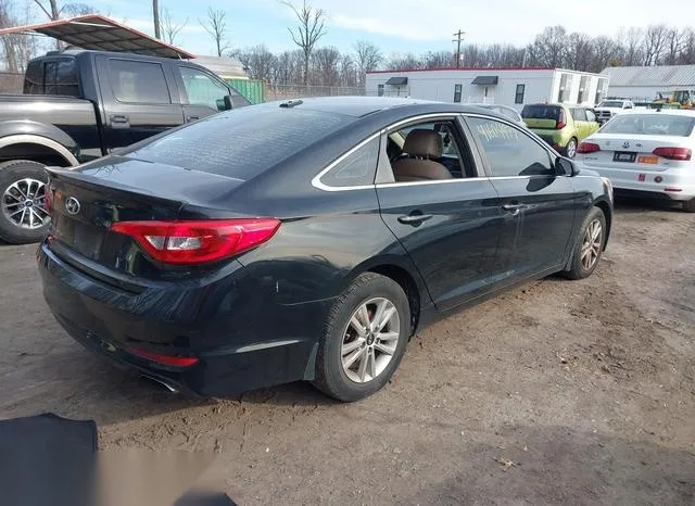 5NPE24AF6FH222354 2015 2015 Hyundai Sonata- SE 4