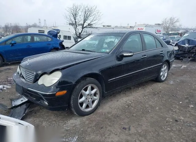 WDBRF61J12E005521 2002 2002 Mercedes-Benz C 240 2