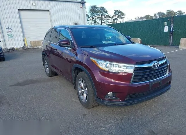 5TDJKRFH8FS168409 2015 2015 Toyota Highlander- Xle V6 1