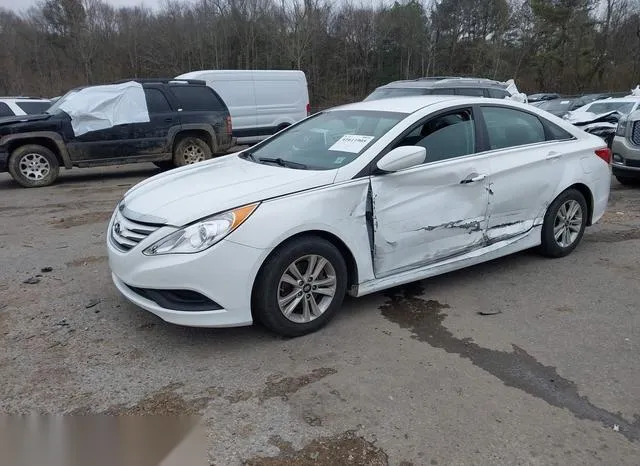 5NPEB4AC9EH846007 2014 2014 Hyundai Sonata- Gls 2