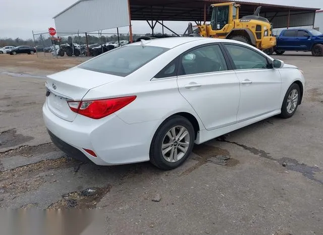 5NPEB4AC9EH846007 2014 2014 Hyundai Sonata- Gls 4