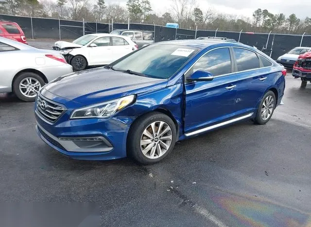 5NPE34AF0FH055986 2015 2015 Hyundai Sonata- Sport 2