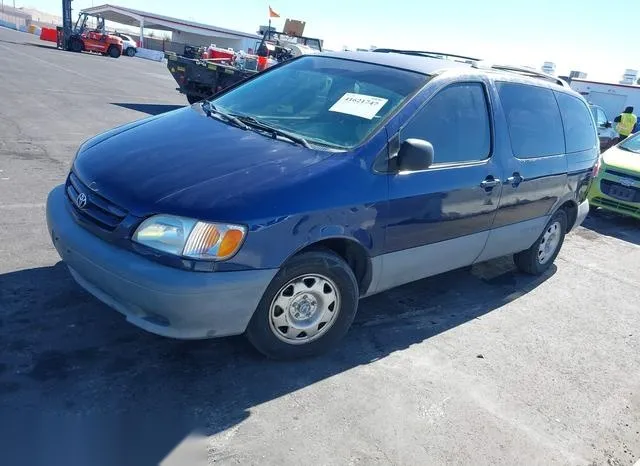 4T3ZF13C11U389231 2001 2001 Toyota Sienna- LE 2