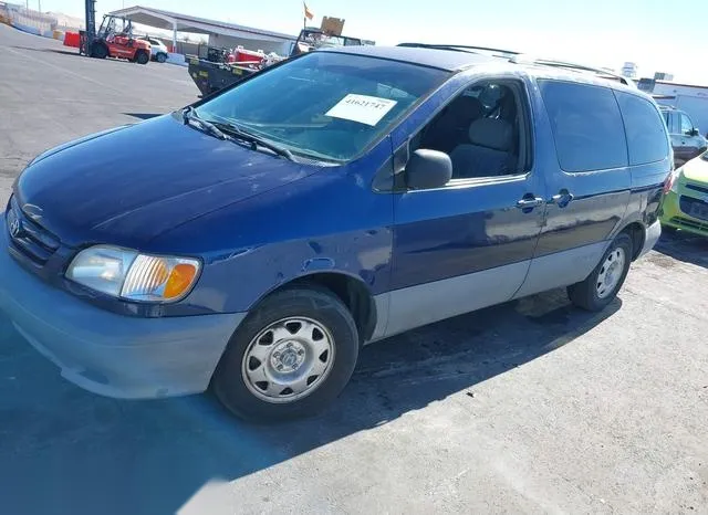 4T3ZF13C11U389231 2001 2001 Toyota Sienna- LE 6