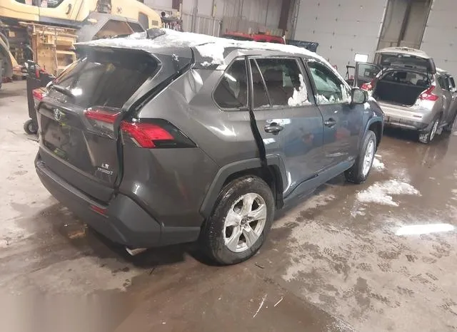 4T3LWRFV2MU015393 2021 2021 Toyota RAV4- Hybrid LE 4