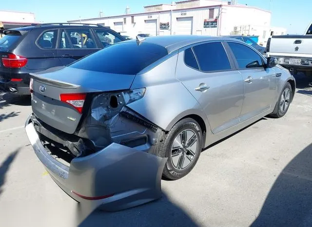 KNAGM4AD6D5039662 2013 2013 KIA Optima- Hybrid LX 4