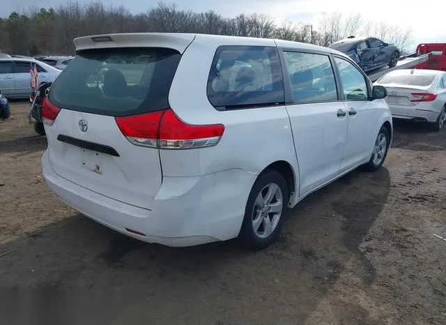 5TDZK3DC3BS058823 2011 2011 Toyota Sienna- Base V6 4