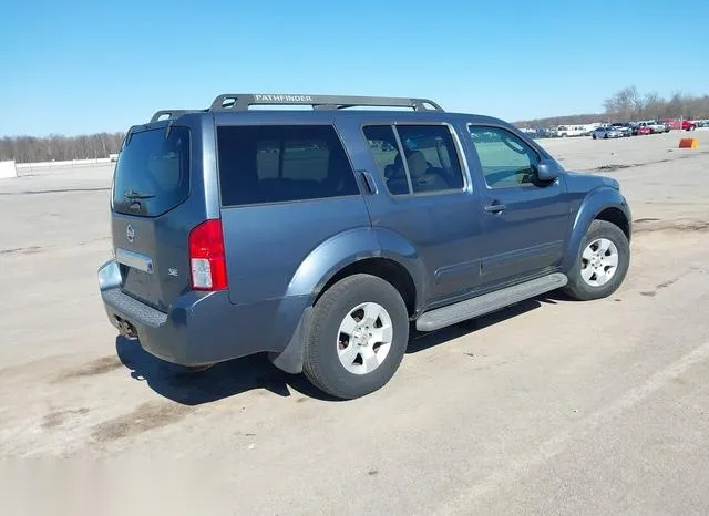 5N1AR18W56C614070 2006 2006 Nissan Pathfinder- SE 4