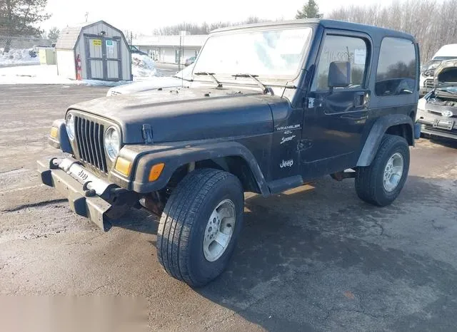 1J4FA49S91P359496 2001 2001 Jeep Wrangler- Sport 2