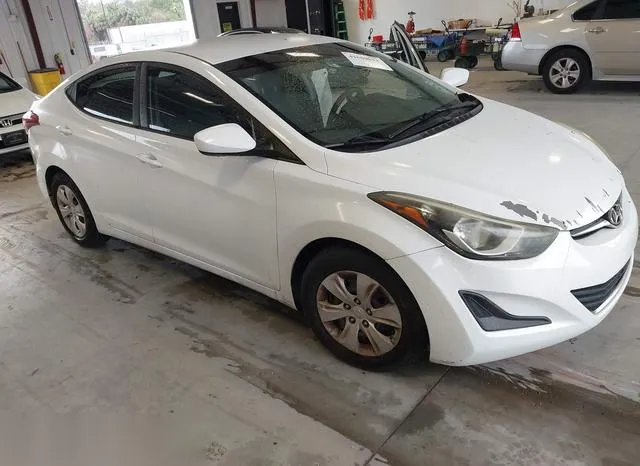 5NPDH4AE5GH729037 2016 2016 Hyundai Elantra- SE 1