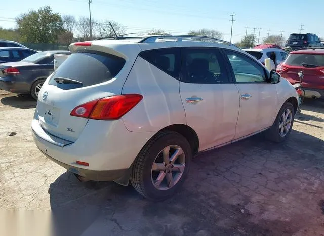 JN8AZ18U89W104662 2009 2009 Nissan Murano- SL 4