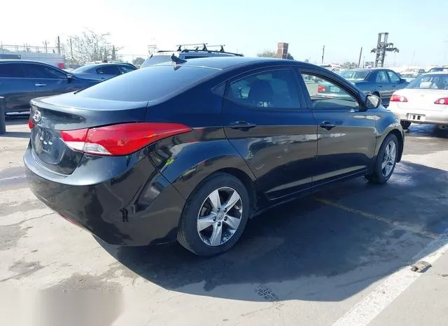 KMHDH4AE2DU669778 2013 2013 Hyundai Elantra- Gls 4