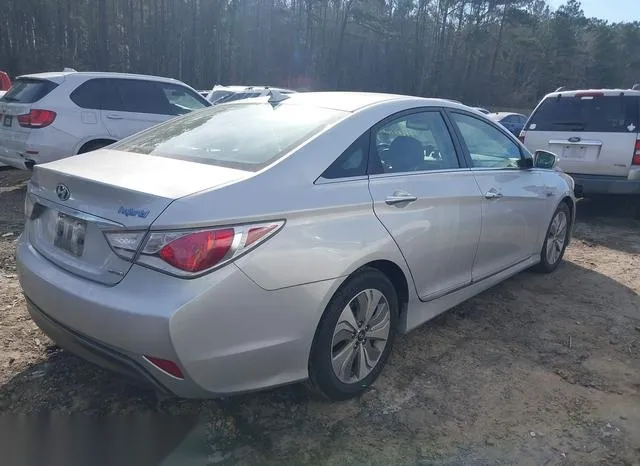 KMHEC4A44DA100961 2013 2013 Hyundai Sonata- Hybrid Limited 4