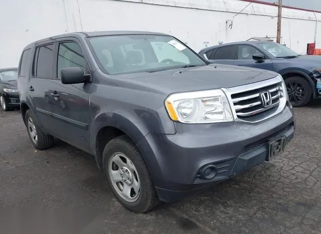 5FNYF4H29FB026136 2015 2015 Honda Pilot- LX 1