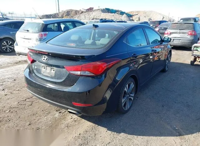 KMHDH4AH3GU587153 2016 2016 Hyundai Elantra- Sport 4