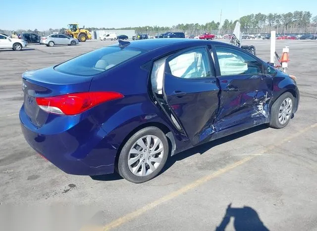 5NPDH4AE1BH022574 2011 2011 Hyundai Elantra- Gls 4