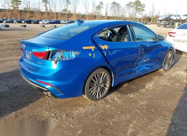 KMHD04LB9HU358493 2017 2017 Hyundai Elantra- Sport 4