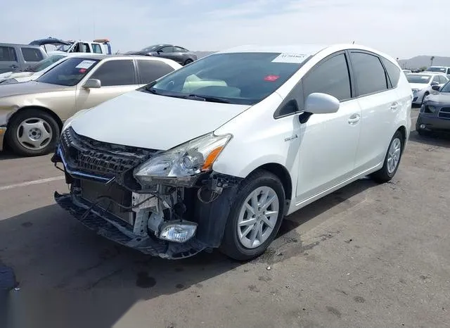 JTDZN3EU7EJ000634 2014 2014 Toyota Prius- V Two 2