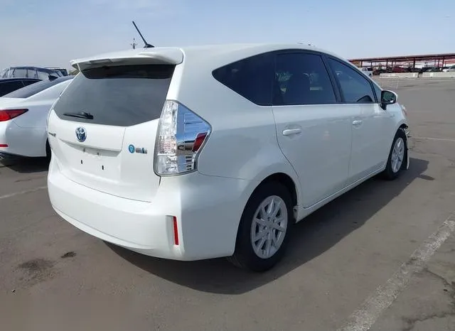 JTDZN3EU7EJ000634 2014 2014 Toyota Prius- V Two 4