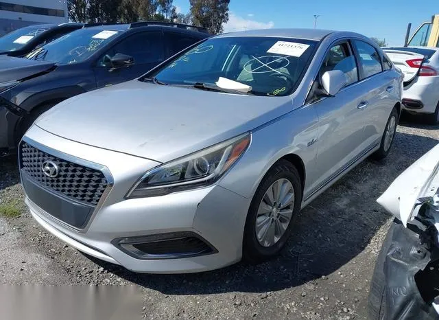 KMHE24L10GA030188 2016 2016 Hyundai Sonata- Hybrid SE 2