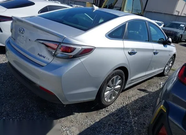 KMHE24L10GA030188 2016 2016 Hyundai Sonata- Hybrid SE 4