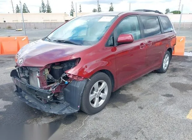 5TDKK3DC7DS343478 2013 2013 Toyota Sienna- Le V6 8 Passenger 2