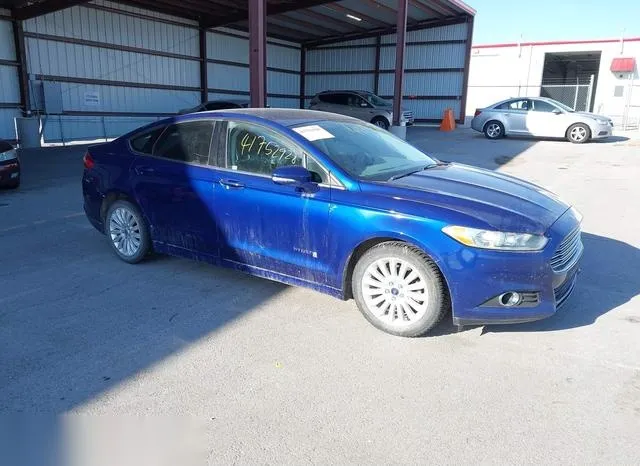 3FA6P0LU3DR237288 2013 2013 Ford Fusion- Hybrid SE 1