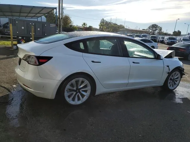 5YJ3E1EB4NF144187 2022 2022 Tesla MODEL 3 3