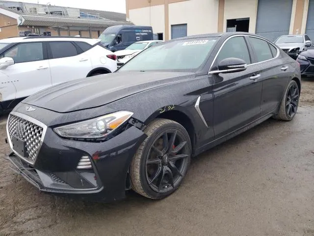 KMTG44LA7KU013789 2019 2019 Genesis G70- Prestige 1