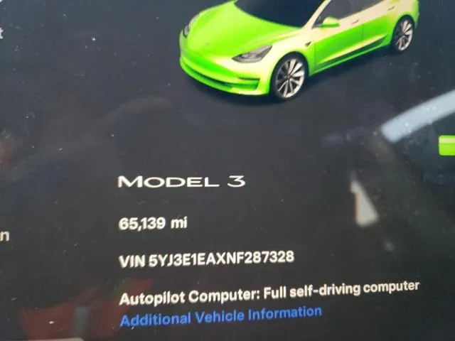 5YJ3E1EAXNF287328 2022 2022 Tesla MODEL 3 9