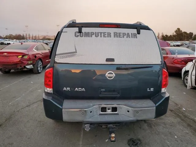 5N1AA08B85N736925 2005 2005 Nissan Armada- SE 6