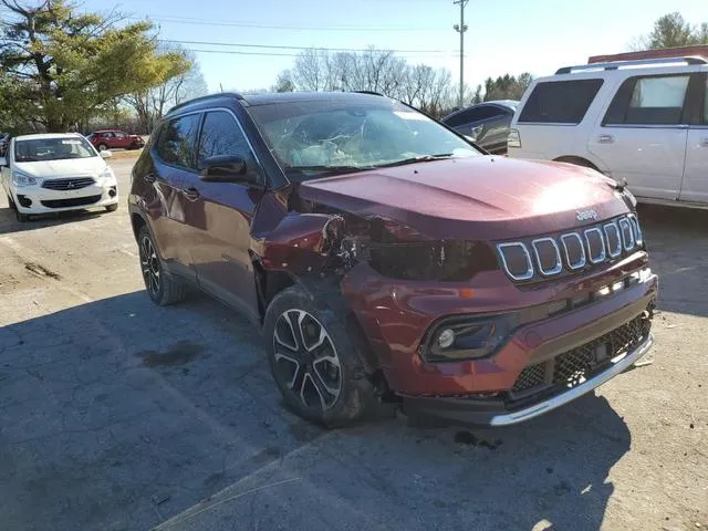 3C4NJDCB8NT209455 2022 2022 Jeep Compass- Limited 4