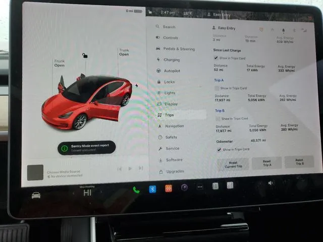 5YJ3E1EB4KF440483 2019 2019 Tesla MODEL 3 9