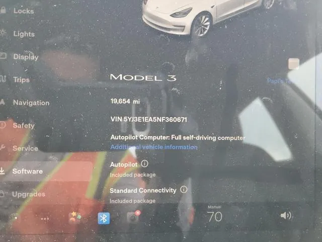 5YJ3E1EA5NF360671 2022 2022 Tesla MODEL 3 9